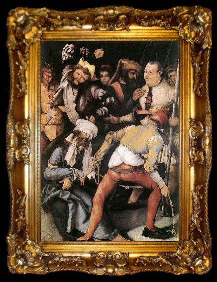 framed  Matthias Grunewald The Mocking of Christ, ta009-2